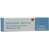 Bactroban Dermal - Front view of a blue and white pharmaceutical box for mupirocin 2% w/w ointment by GSK.