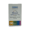 Minirin 0.2 mg contains the active ingredient desmopressin acetate and is shown in its original pharmaceutical packaging from Ferring, featuring 30 tablets. This synthetic replacement for vasopressin is primarily prescribed for the treatment of central diabetes insipidus and primary nocturnal enuresis (bedwetting) in children and adults. It works by limiting the amount of water that is eliminated by the kidneys, helping to reduce excessive thirst and frequent urination.