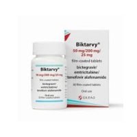 Biktarvy (bictegravir, emtricitabine, and tenofovir alafenamide)