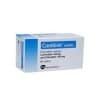 Combivir - White and blue manufacturer box for lamivudine (150 mg) and zidovudine (300 mg) tablets by GlaxoSmithKline.