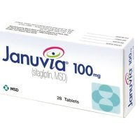 Januvia (Sitagliptin): Januvia 100 mg sitagliptin tablets by MSD - 28 count box for type 2 diabetes management available through online pharmacy with prescription