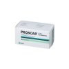 Proscar - White manufacturer box for 5 mg film-coated tablets with MSD branding.