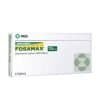 Fosamax 70 mg - White manufacturer box for alendronate sodium once-weekly tablets with MSD branding.