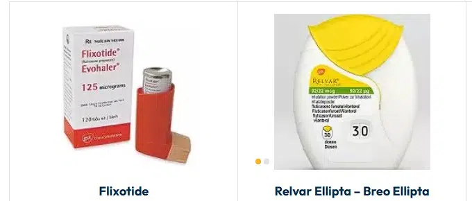 Flixotide vs Relvar