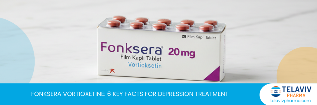 Fonksera Vortioxetine: 6 Key Facts for Depression Treatment